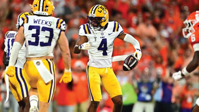 LSUFballVClemson2025_MansoorDelane1_LSUAthletics Mansoor Delane, LSU
