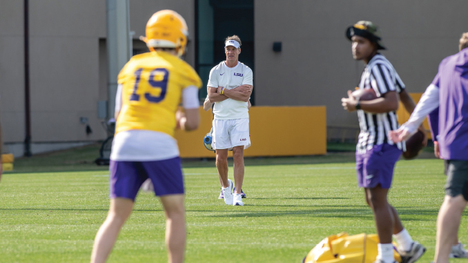 Lane Kiffin, LSU head football coach
