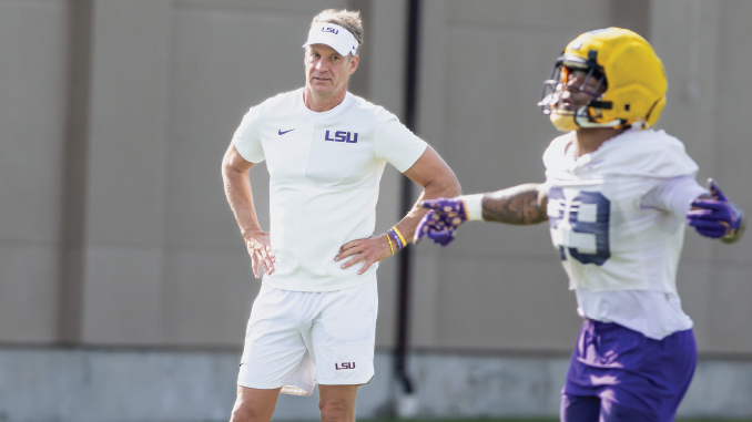 Lane Kiffin, LSU