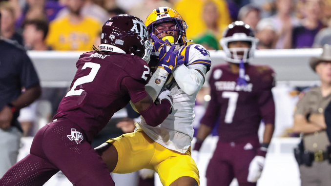 LSUFootballVsTexasAM2025_BarionBrown1_JMailhes
