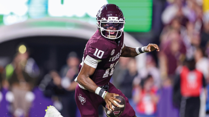 Texas A&M Quarterback Marcel Reed