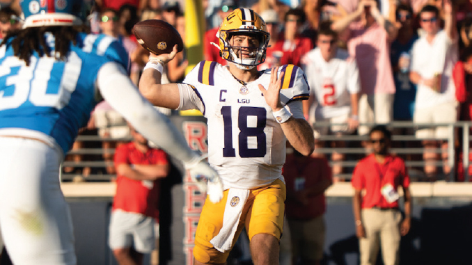 LSUFootballvsOleMiss2025_GarrettNussmeier3_BHolifield
