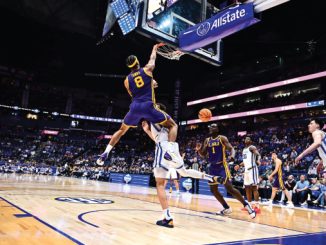 LSU vs Kentucky in 2026 SEC Tournament in Nashville on March 11, 2026