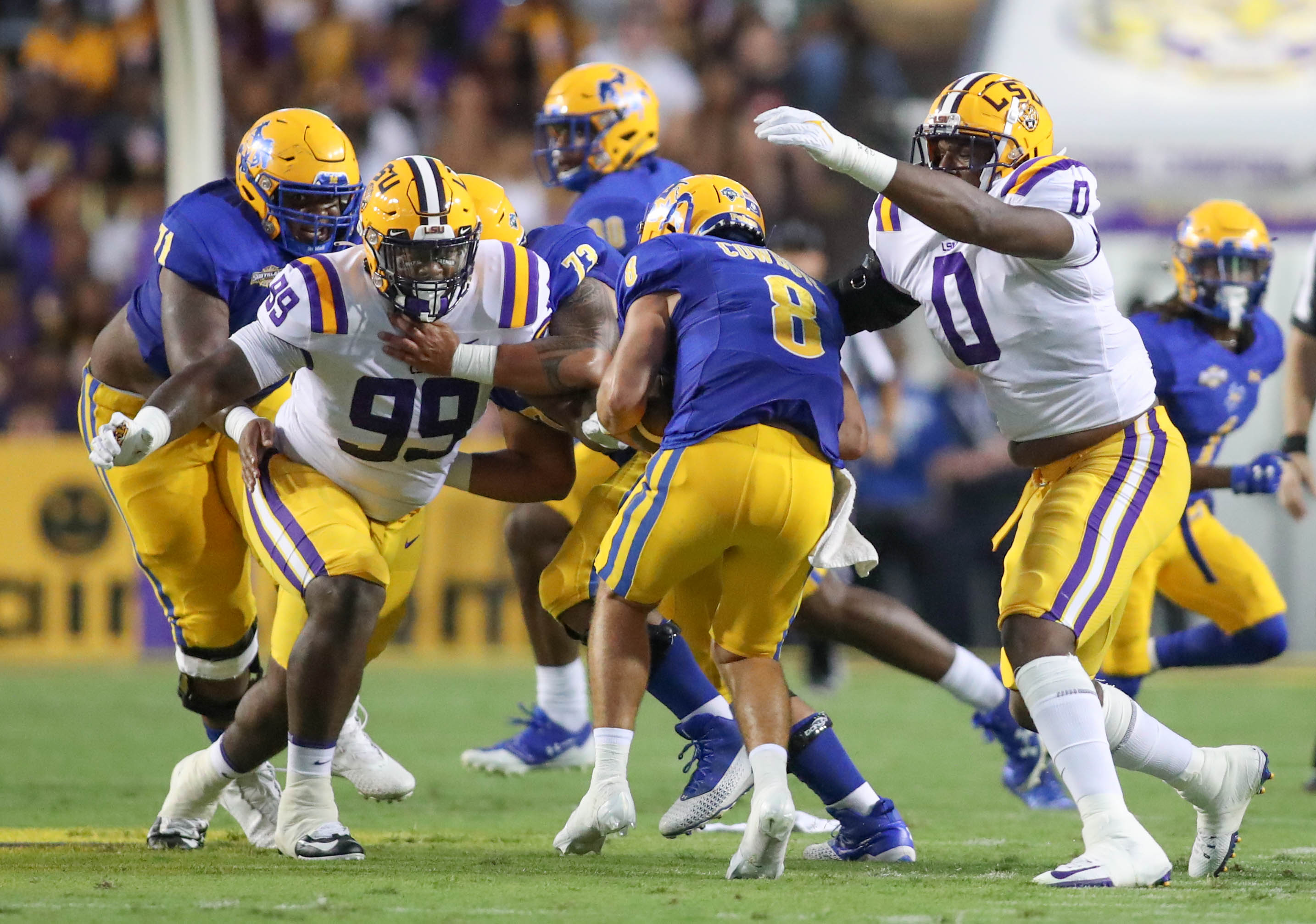 McNeese makes LSU work for its first victory of the season Tiger Rag