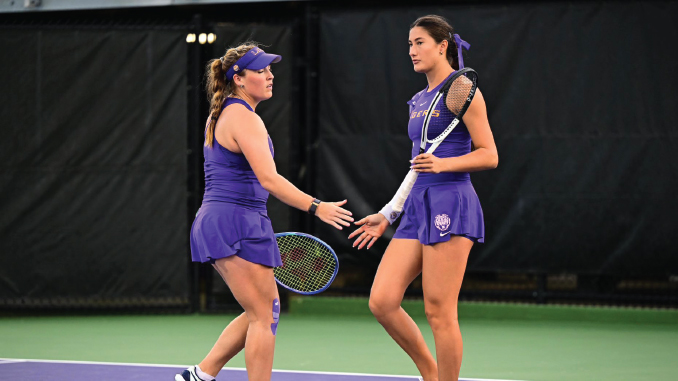 Cadence Brace and Carolina Kuhl, LSU