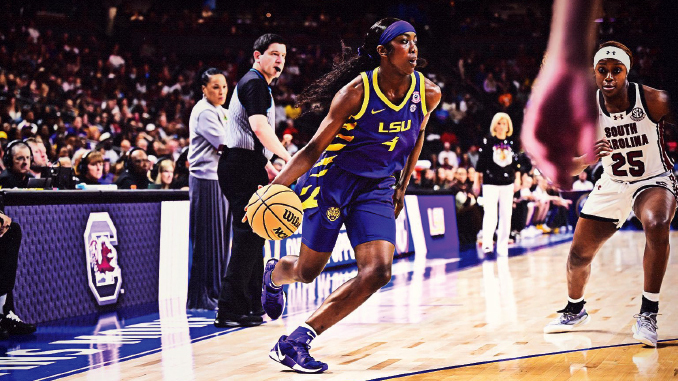 No. 6 LSU Falls 83-77 To South Carolina In SEC Tournament Semifinals, Losing Streak Reaches 19