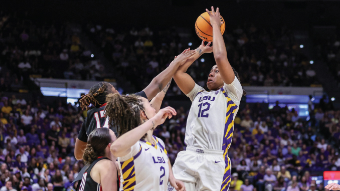 LSU Advances To Fourth Consecutive Sweet 16 With 101-47 Win Over Texas Tech