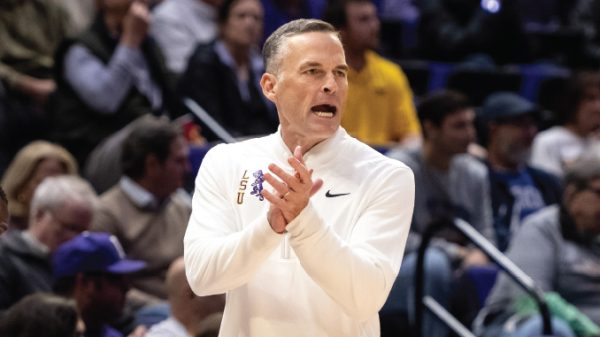 Embattled LSU head coach Matt McMahon