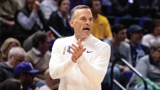 Embattled LSU head coach Matt McMahon