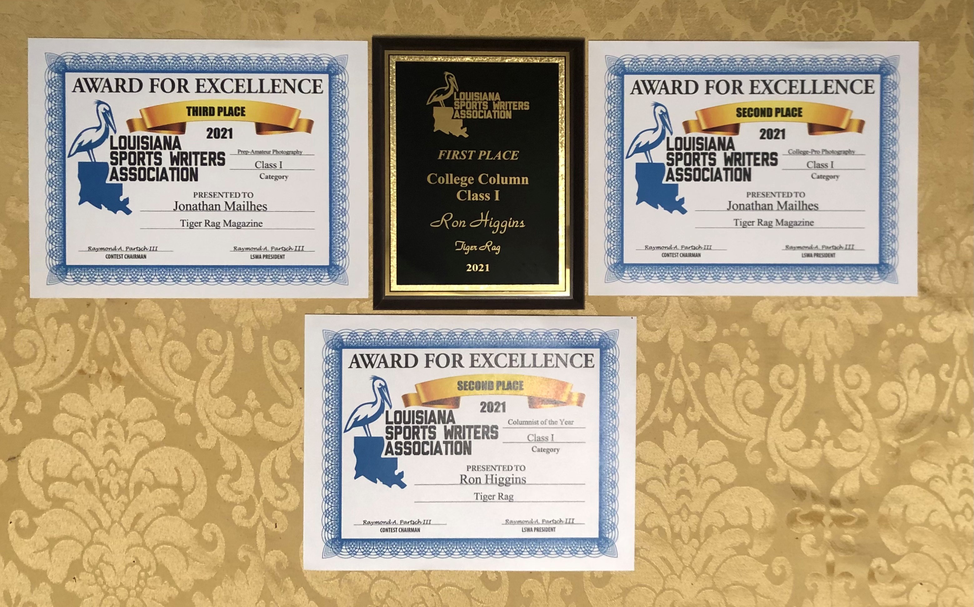 LSWA awards
