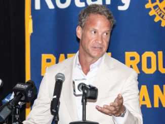 Lane Kiffin, Baton Rouge Rotary Club Meeting on 7-29-2026