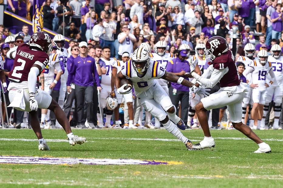Speaking it into existence LSU recordsetting wide receiver Malik