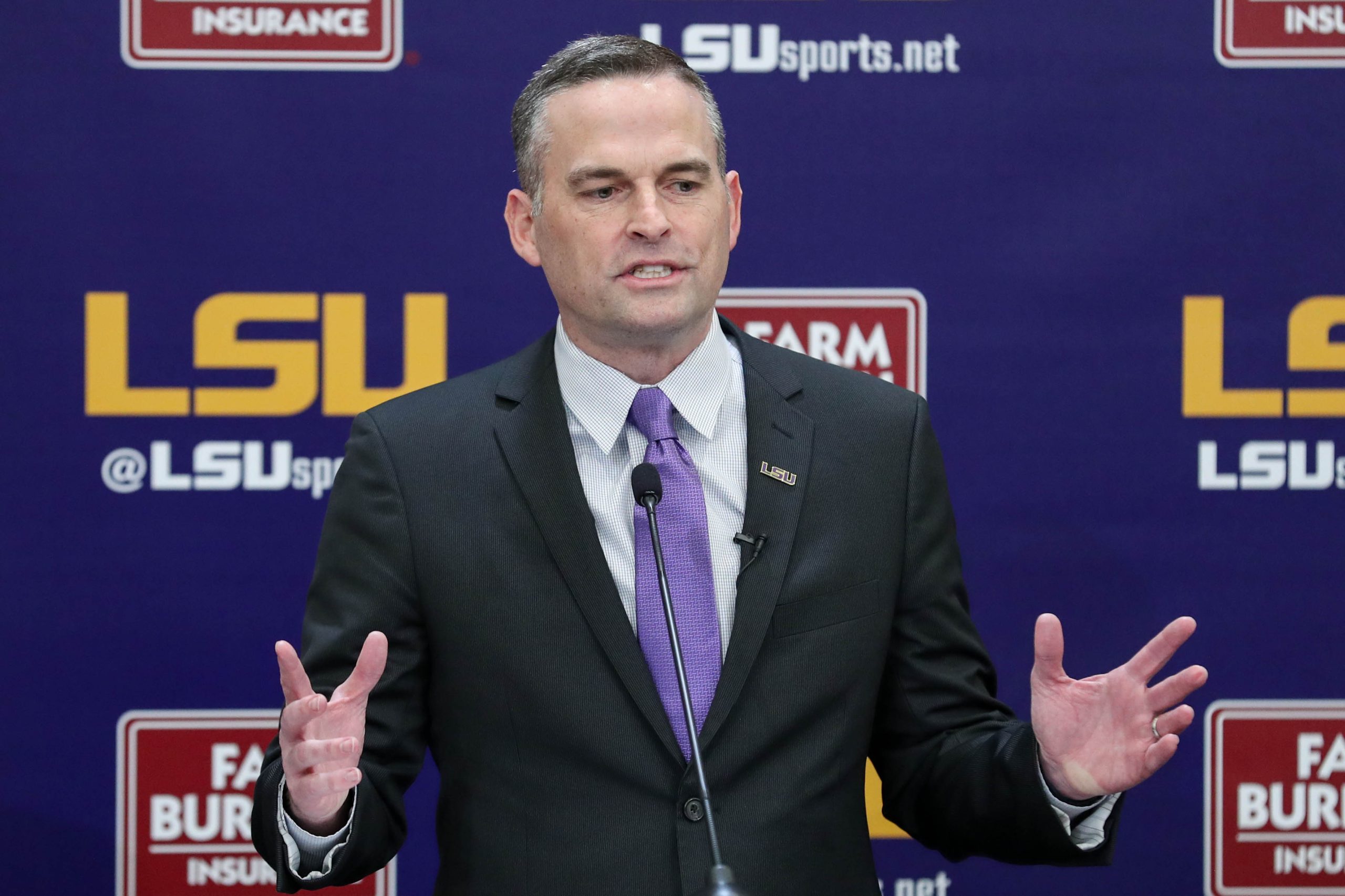 Matt McMahon, LSU basketball coach