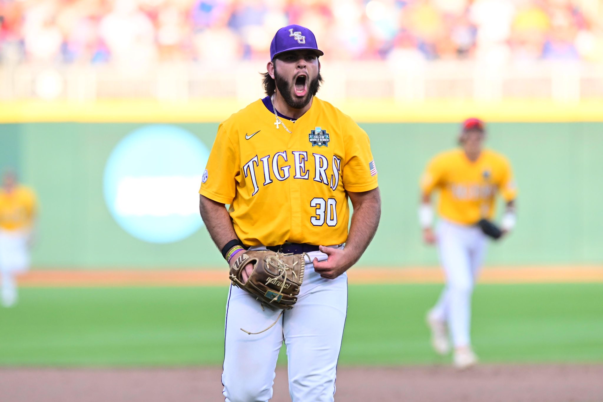 Start of a lifetime LSU’s Nate Ackenhausen combines with reliever Riley Cooper on sixhit