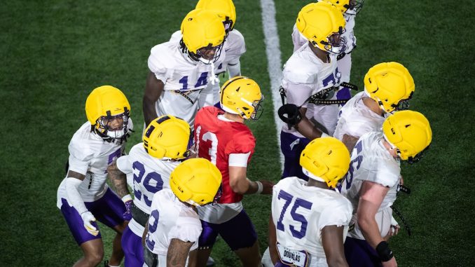 No 1 Offense LSU's No. 1 Offense in early August 2025