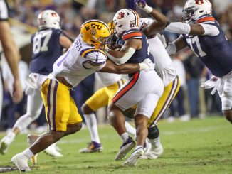 LSU linebacker Omar Speights