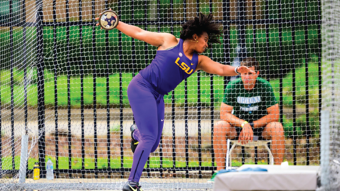 Princesse Hyman, LSU