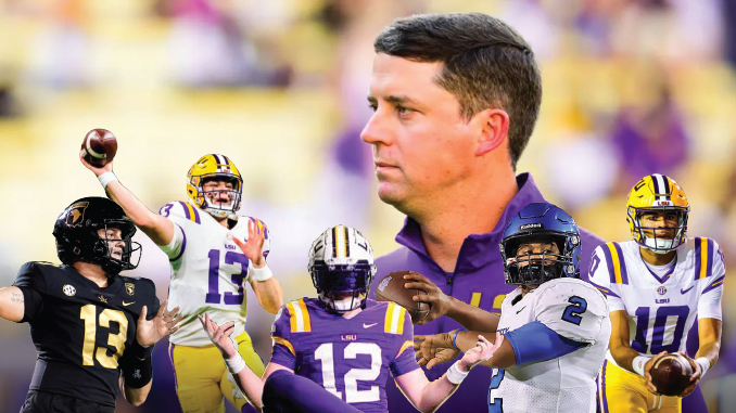 LSU 2024 QB Room