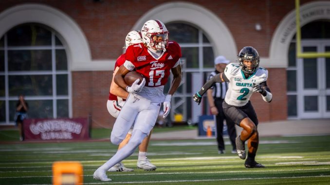 Roman Mothershed, Troy redshirt sophomore receiver