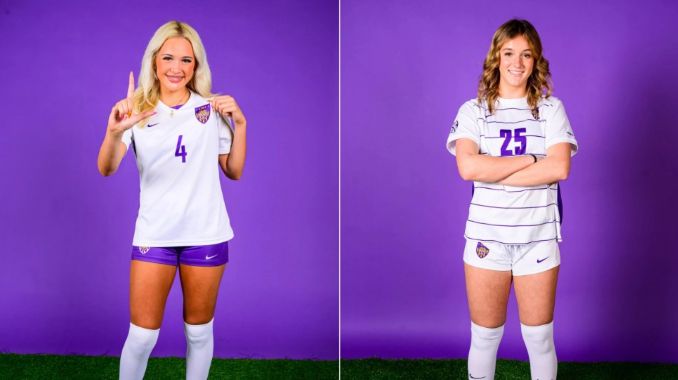 Ryleigh Albin And Kylee Rocha, LSU