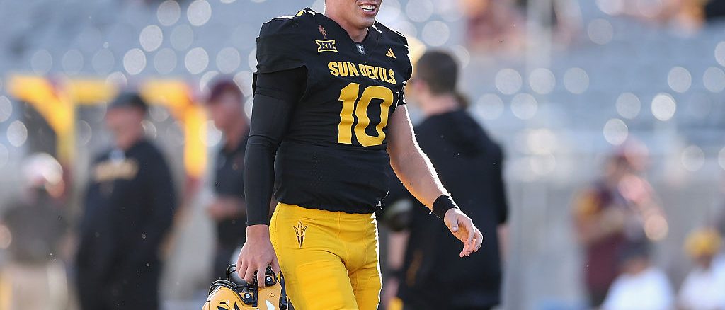 Sam Leavitt, Arizona State redshirt sophomore transfer quarterback
