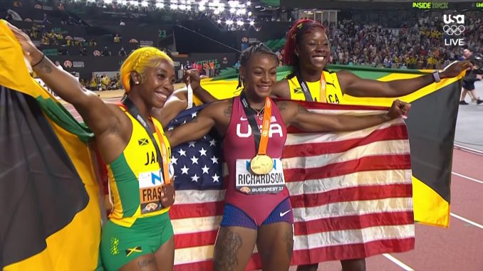ShaCarri Richardson post win