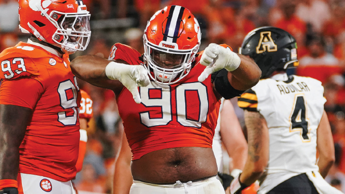 Stephiylan Green, Clemson sophomore defensive lineman