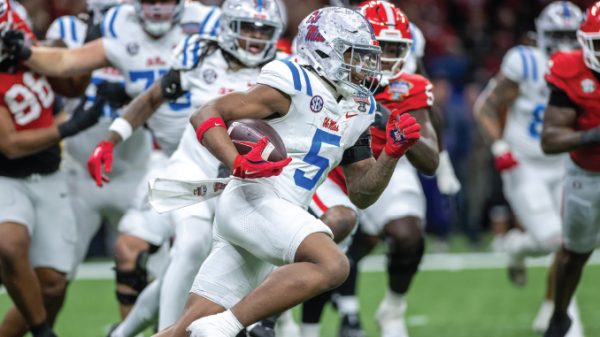 Kewan Lacy, Ole Miss running back