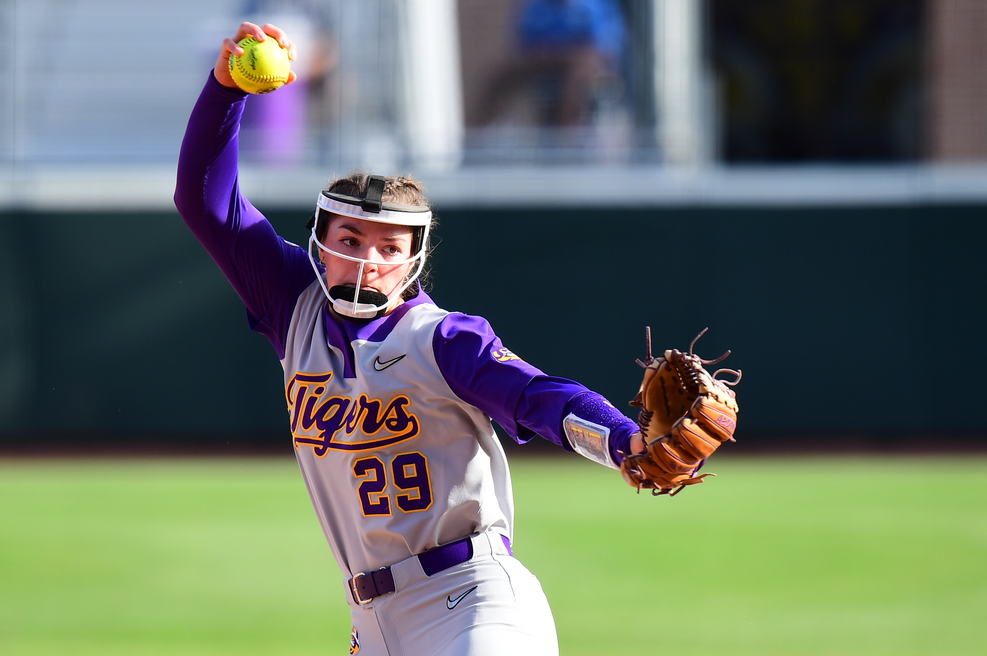 Sydney Berzon fires pitch vs La Tech