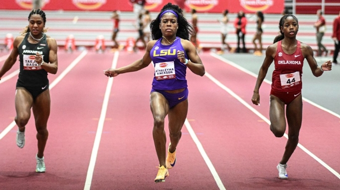 LSU Track And Field Tallies Four Top-10 Marks To Begin Weekend In Boston And Fayetteville