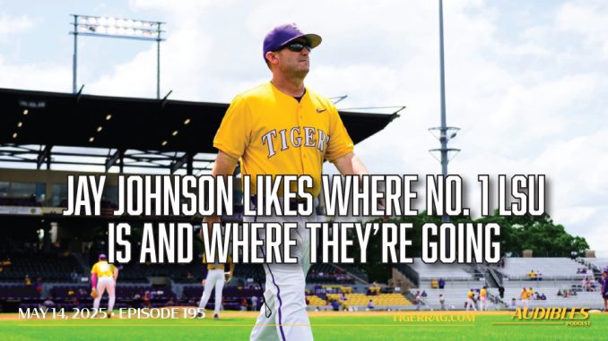 TRA_051425_LeadGraphic Jay Johnson, LSU Baseball