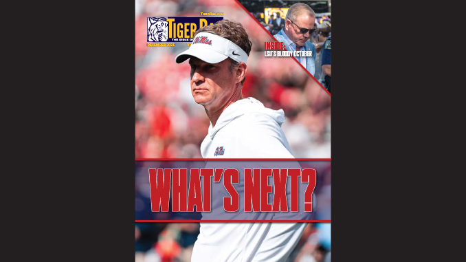 Sports magazine cover featuring a man in a white polo and visor with a bold red'WHAT'S NEXT?' headline