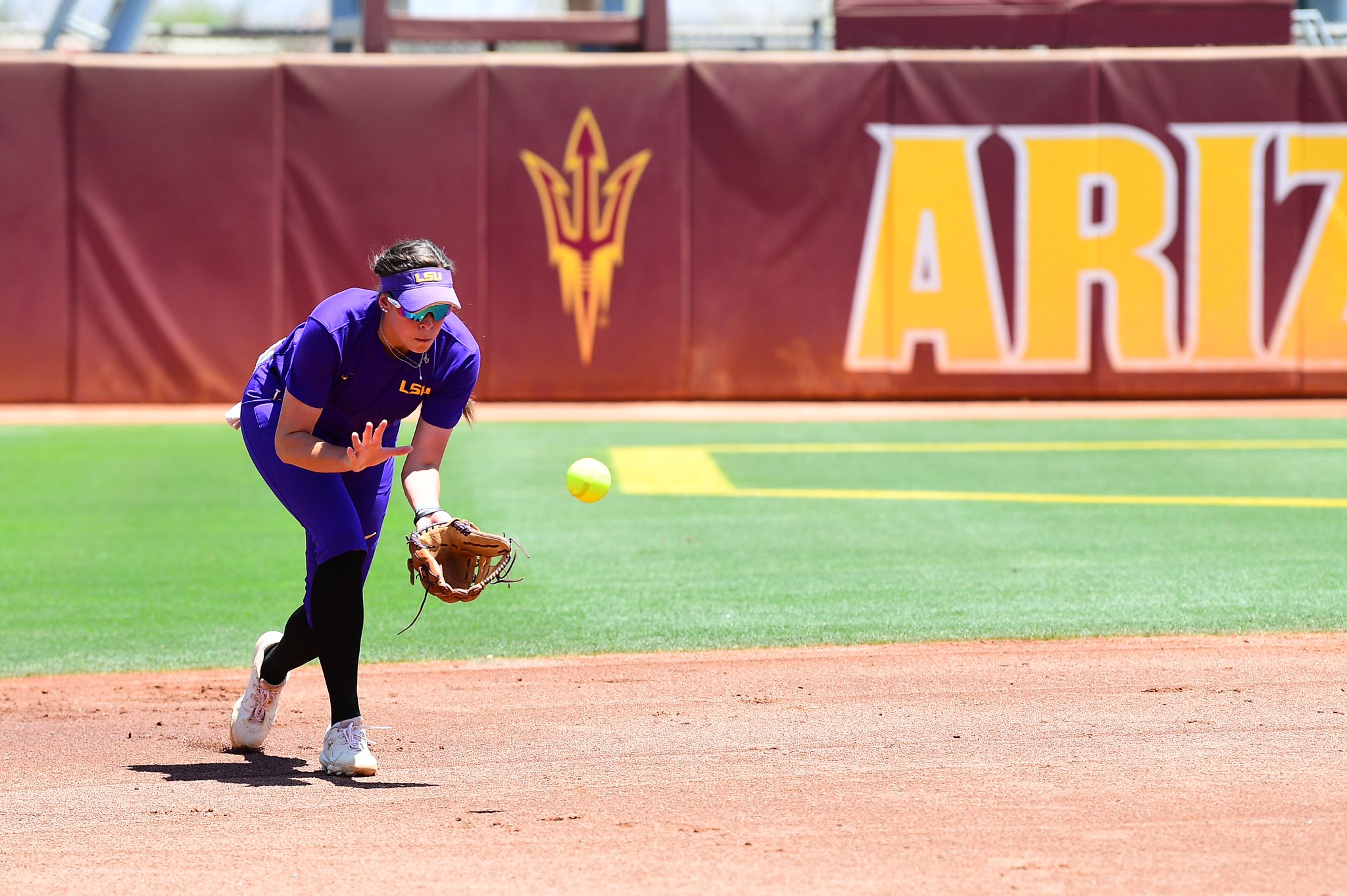 Taylor Pleasants takes ground balls