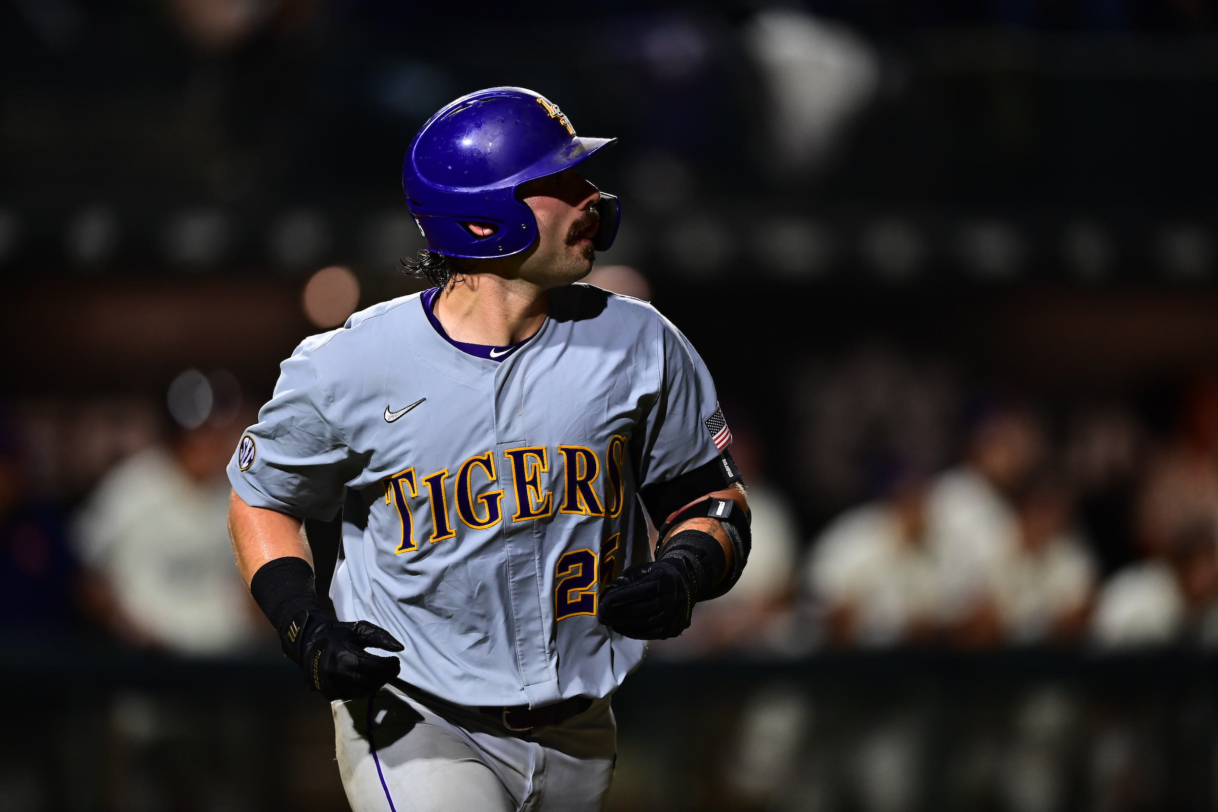 LSU catcher Hayden Travinski