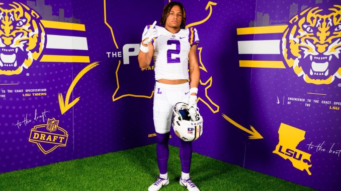 Tylen Singleton in LSU uni
