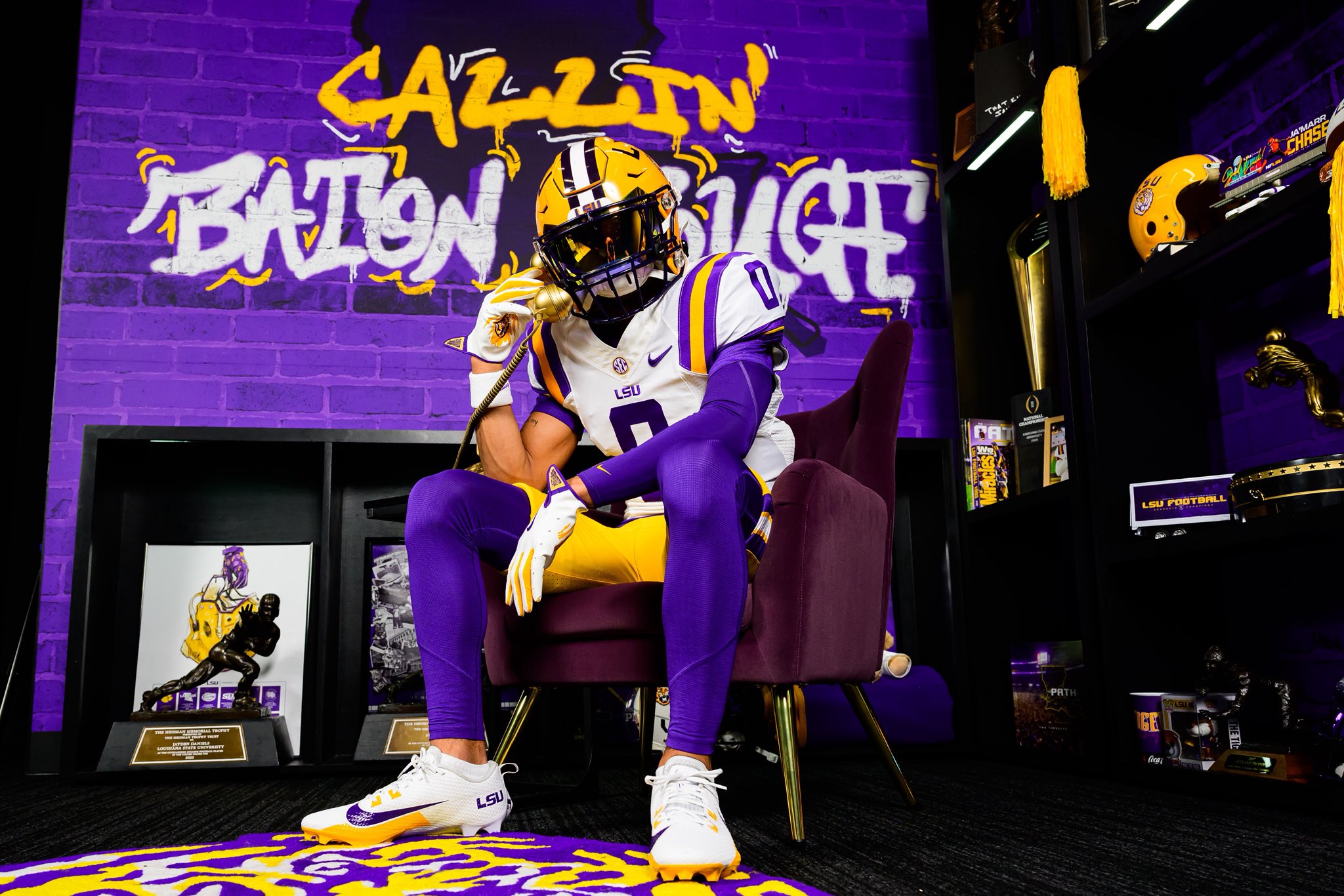 New LSU WR Tyree Holloway Bet On Himself When He Decided To Come To Baton Rouge