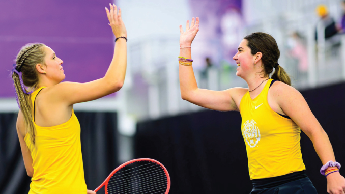 LSU Men’s And Women’s Tennis Begin ITA Kickoff Weekend With Victories