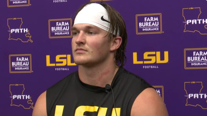 West Weeks, LSU football