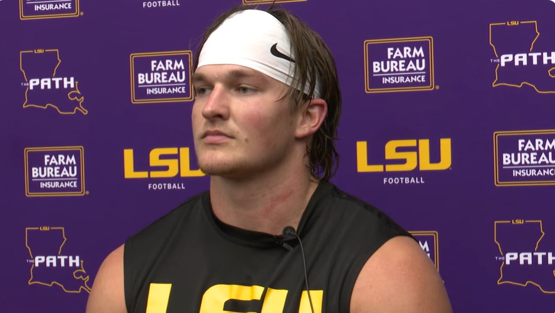 LSU Linebacker West Weeks 2025 Football Camp Interview | Tiger Rag