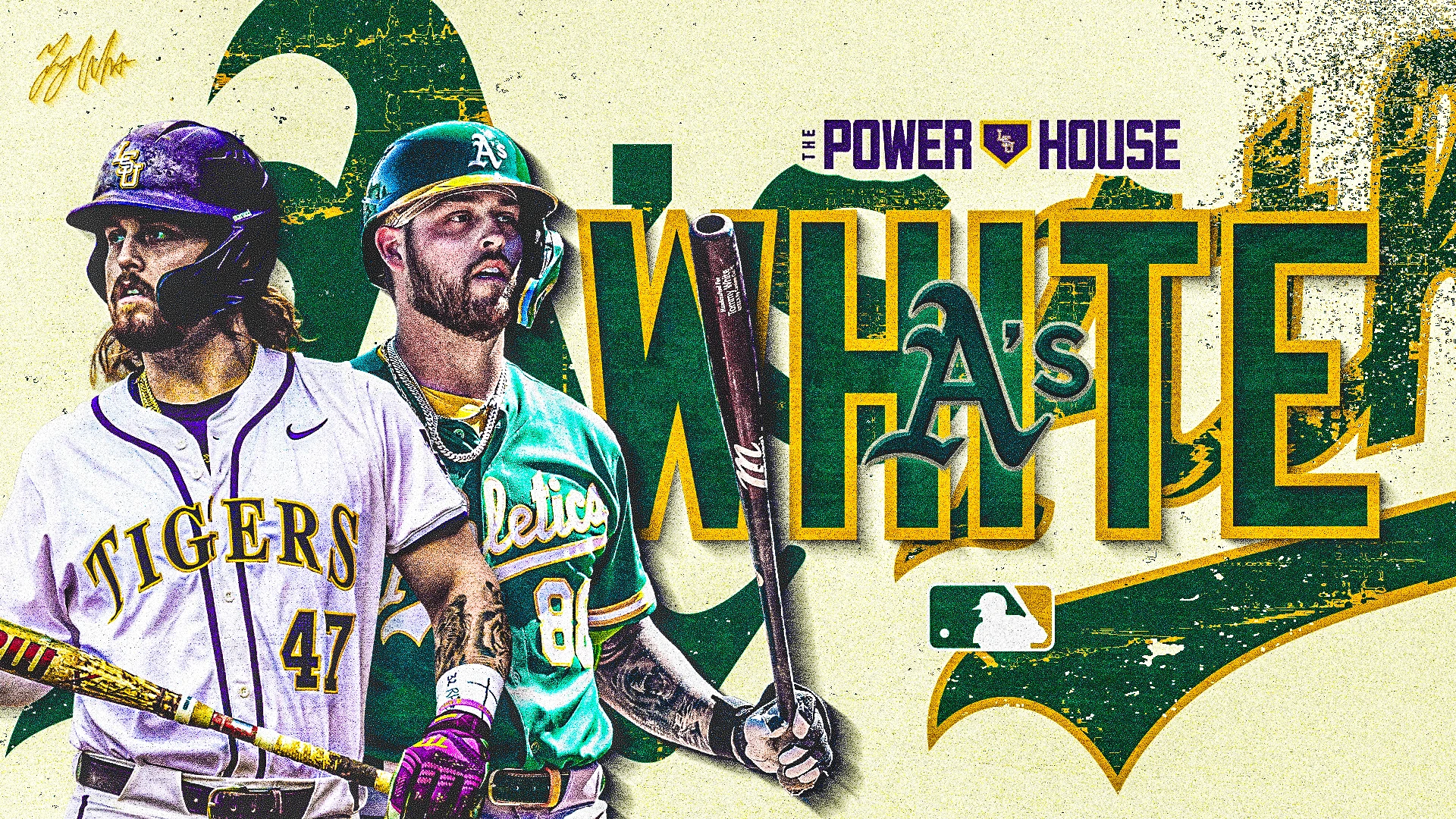 LSU Baseball’s Tommy White Unloads 4 Hits For Athletics And Is Hitting .454 In His 1st Week In The Big Show
