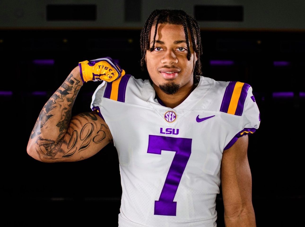 Who else would LSU's new No. 7 be but Derek Stingley Jr.?