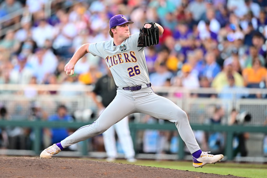 Watch LSU baseball coach Jay Johnson, Tre’ and Ty Floyd talk
