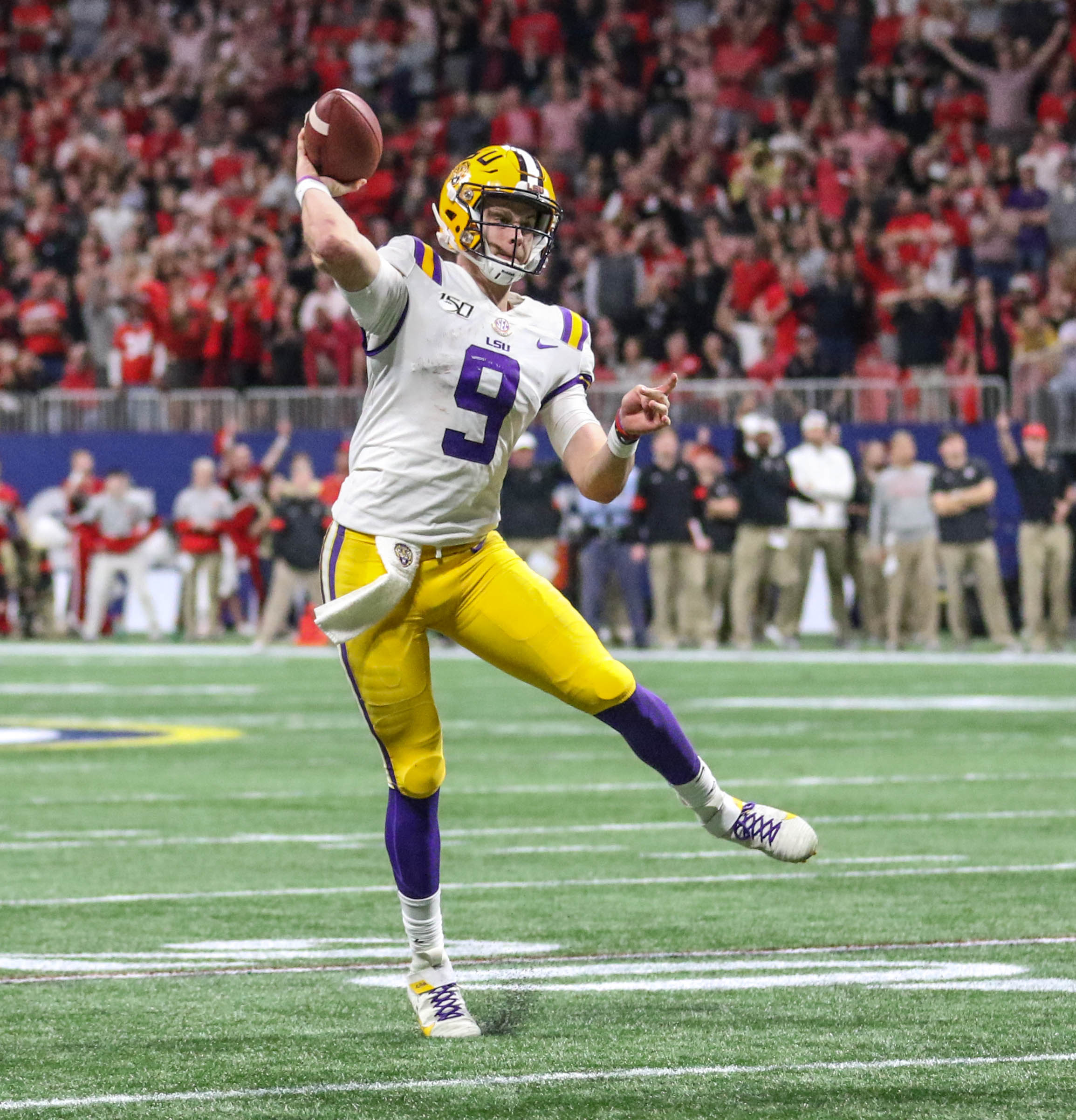 joe burrow draft night